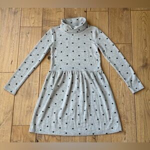 Carter’s Star Print Long Sleeve Turtleneck Dress size 5T